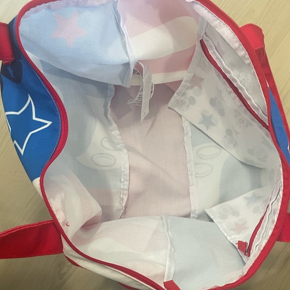Disney Red and Blue Tote Bag - Picture 3 of 7
